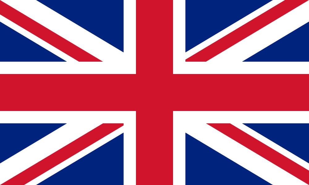 The astute observer will notice that the flag here is not the standard Union Jack, which is shorter and wider. This is the 3:5 variant - used by the British Army as a war emblem.