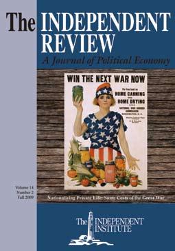The INDEPENDENT 3 The Independent Review Carbon Taxes Nationalizing Private Life Food Safety Here we feature highlights of the Fall 2009 issue of The Independent Review, the Independent Institute s