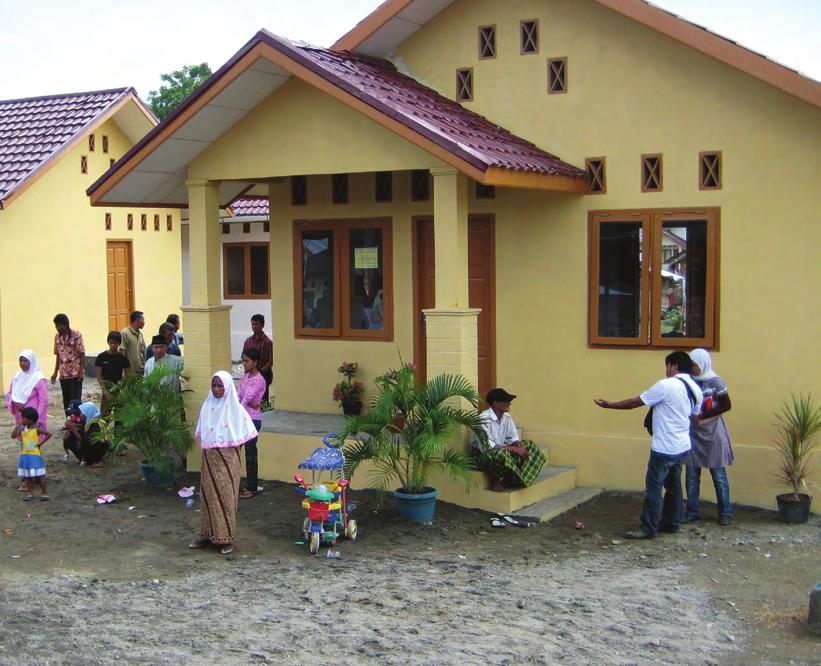 Clean water and sanitation The infrastructure necessary to treat household sanitary waste and wastewater was nonexistent in Aceh prior to the tsunami; drinking water was highly susceptible to