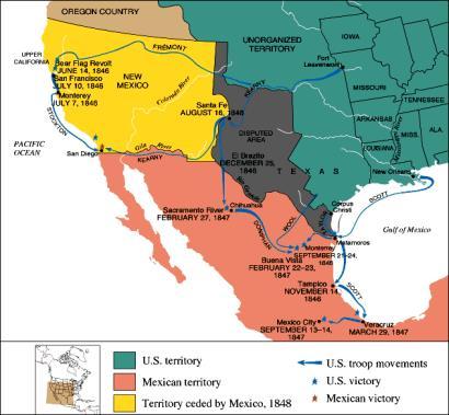 5 5. 1823-1855: Santa Anna president/dictator of Mexico