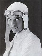 Amelia Earhart 1932: First female to fly solo across the Atlantic 1935: First person to fly from