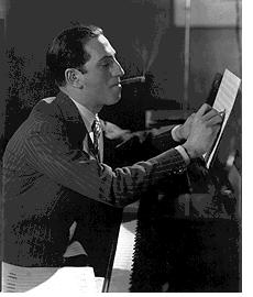 Famed composer George Gershwin merged traditional elements with