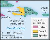 St. Domingue on the Eve of the Revolt, 1791 In August 1791, however, the slaves in northern St.