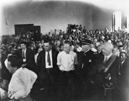 SCOPES TRIAL Trial turns into media circus Scopes is convicted and fined $100 Later Supreme Court over turns his