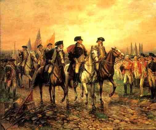 Things looked grim until a surprise victory at Saratoga (1777), which brought the French into