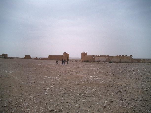 Western Sahara is a former Spanish colony below are the remains of the Spanish fort at Dcheira, some 25km east of Laayoune.