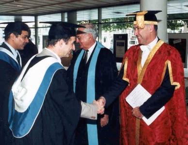 WORLD MARITIME UNIVERSITY WMU Technical Journal Graduating students are congratulated by the Chancellor, Mr.