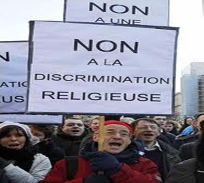 Religious Discrimination Treating an applicant or employee unfavorably, because
