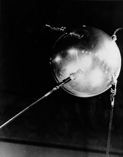 1957, Sputnik. Huge PR win for USSR.