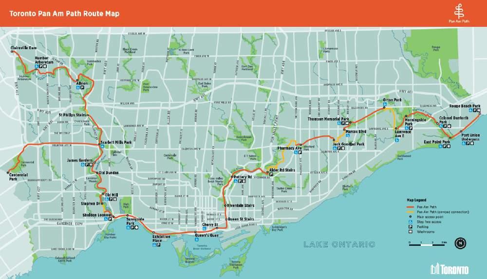 Toronto Pan Am Path Route 135 : The following groups are addressing issues relating to health and wellness through their innovative community-based programs.