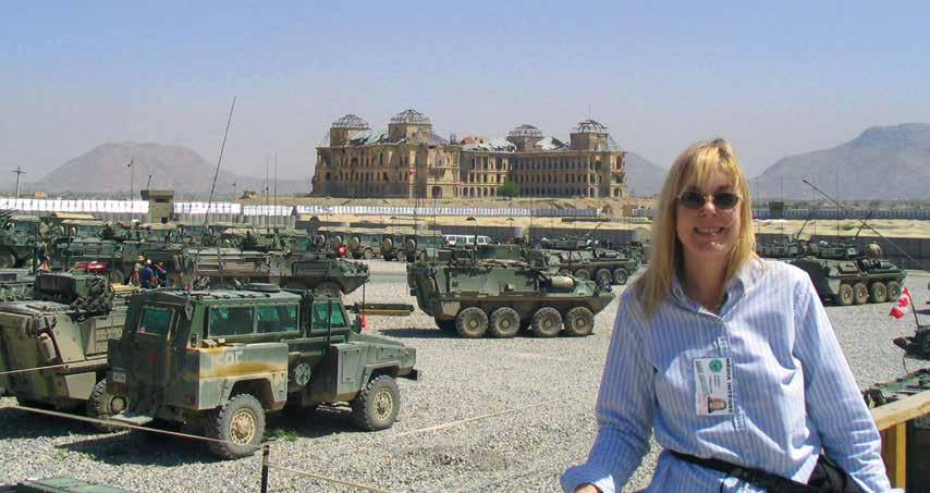 Camp Julien, NATO ISAF Peace Operation, Kabul, Afghanistan, 2004.