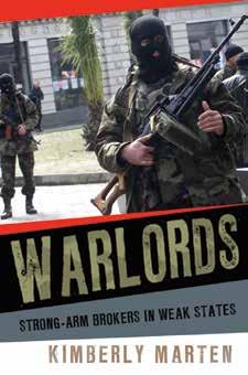 Left to right: Cover of Warlords: Strong-Arm Brokers in Weak States (2012); Tsar Cannon, Moscow (1989); taking part in a conference at the Harriman Institute (2000?). adapting to the new market economy.