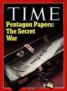 The Pentagon Papers The publication of the Pentagon Papers further shocked the nation.