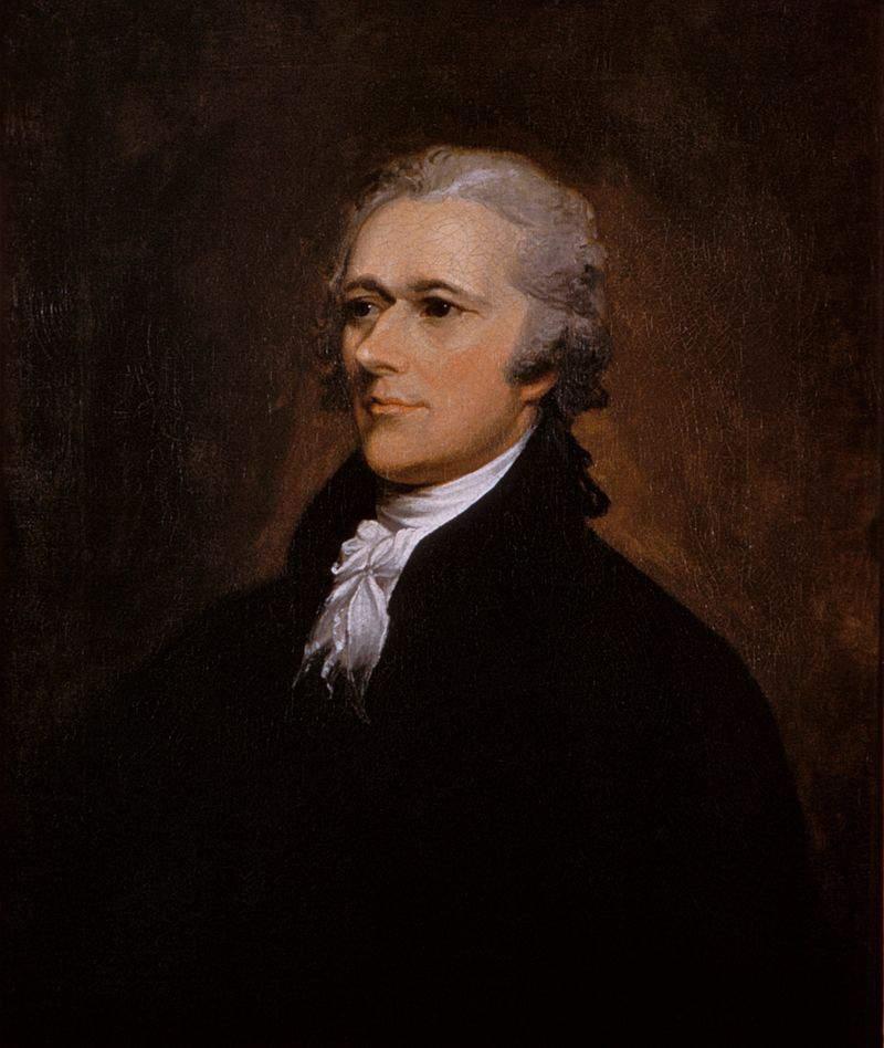 Alexander Hamilton The First Secretary of the Treasury of the United States.