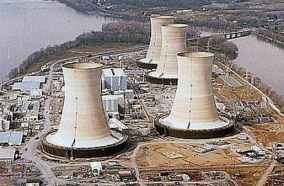 Three Mile Island Nuclear plant in Harrisburg, Penn.