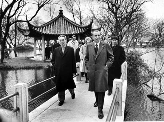 OPENING OF RED CHINA Ever since the Communist take over of China in 1949, US leaders
