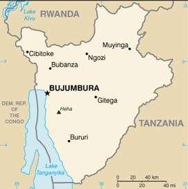 Population: 10,557,259 (2012 estimate) Capital: Bujumbura Great Lakes Region of Eastern Africa Landlocked Rwanda to the North Tanzania to the East and South Democratic