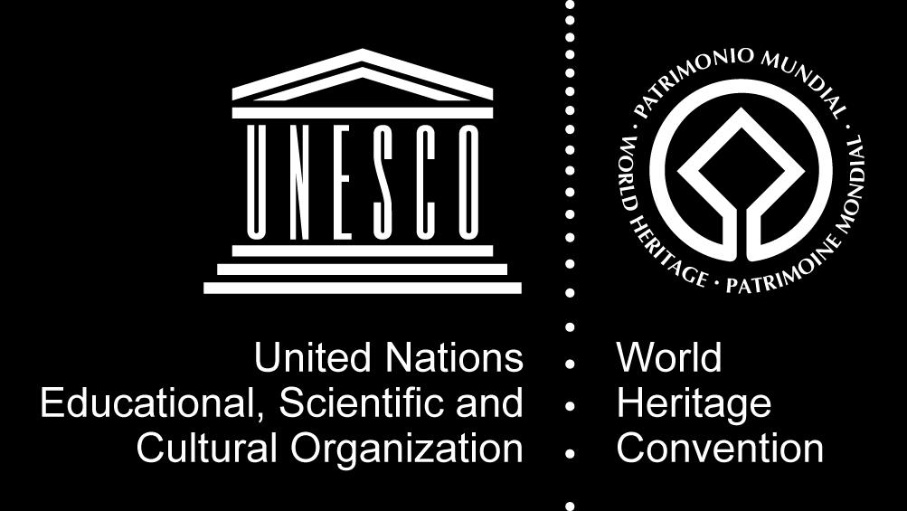 Once a property is inscribed to the World Heritage List, the Guidelines state it should then be marked with the emblem of both the 1972 World Heritage Convention and UNESCO (Figure 6), in such a way