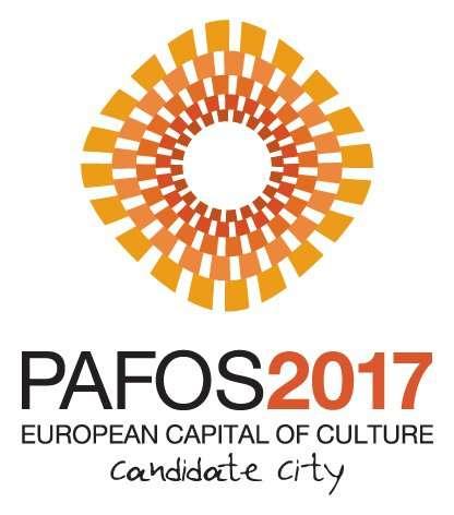 Logo of Pafos 2017 The logo of Pafos candidacy was designed in such a way so as to be interpreted in many and different ways: it represents the sun that under its light the island of Cyprus prospers.