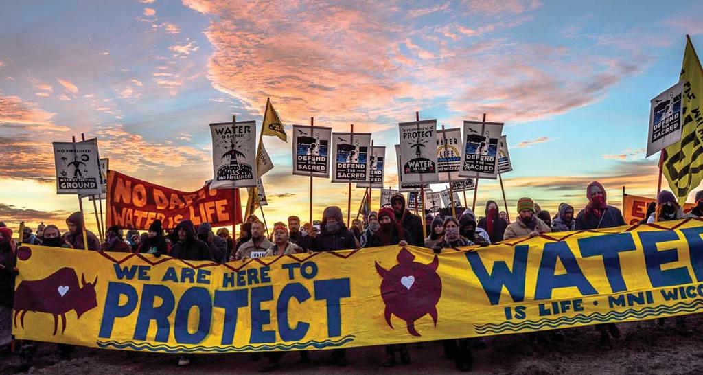 NATIVE AMERICAN RIGHTS FUND NARF Stands With Standing Rock Sioux Tribe The Native American Rights Fund (NARF) stands with the people of the Standing Rock Sioux Tribe in their fight to protect sacred