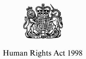 The right to a fair trial According to the Human Rights Act (1998), anyone who has been accused of committing a crime must be assumed to be innocent unless they are proven to be guilty and has the
