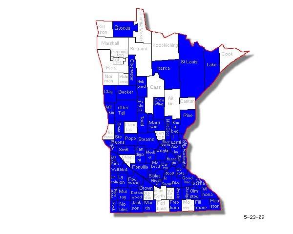 Appendix D: Observed Audited Counties Observed Audited Counties Anoka Mille Lacs Becker Morrison Benton Murray Big Stone Nicollet Brown Nobles Carver Olmsted Chisago Otter Tail Clay Pine Clearwater