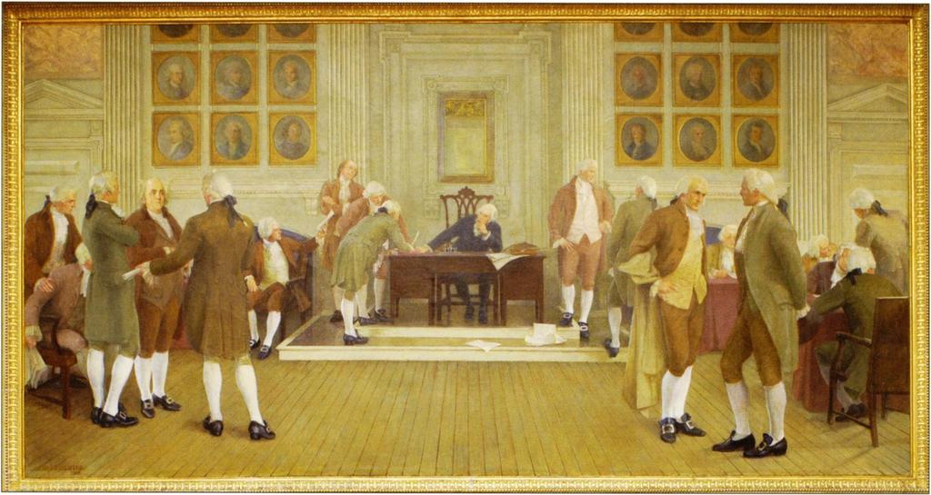 On September 17, 1787, 39 delegates signed the document. September 17 th is still Constitution Day.