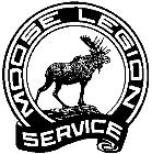 Degrees Of The Loyal Order Of Moose Moose Legion Degree of Service The Moose Legion is known as the Degree of Service.
