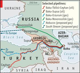 Appendix 3: Map of Caucasian Pipelines 169 169 The Economist. The Dangers of the Safe Route. Map. Economist.com 14 Aug.