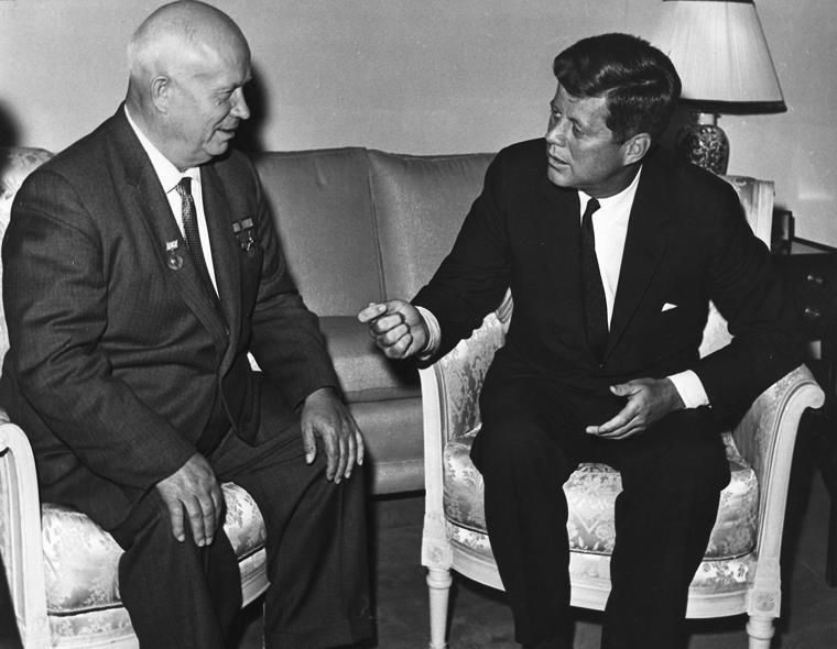The leaders of the two superpowers of the Cold War era discussed numerous issues in the