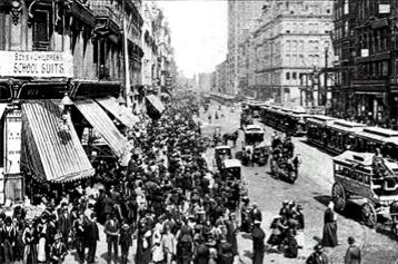 GROWTH OF CITIES American underwent urbanization in the late 19th century cities grew rapidly as growing numbers of people moved to cities for jobs and new opportunities.