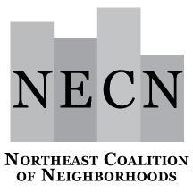 NECN Board of Directors Meeting Tuesday, September 16, 2014 6:30pm 8:30pm NECN Office Conference Room Approved Minutes Meeting Attendees Board Jaime McGeathy, Concordia, Recorder Steve Cole,