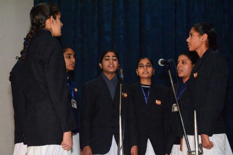 In the end of State level NVD function, National Anthem was