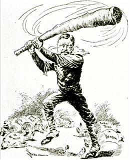 Big Stick Diplomacy Roosevelt adopted the African proverb Speak softly and carry a big stick; you will go far as his motto for foreign policy