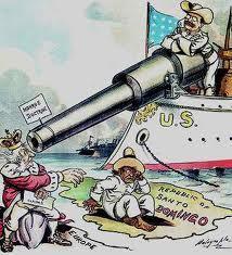 Roosevelt Corollary 1904: Roosevelt expanded the Monroe Doctrine by declaring that the US would intervene in Latin American affairs when