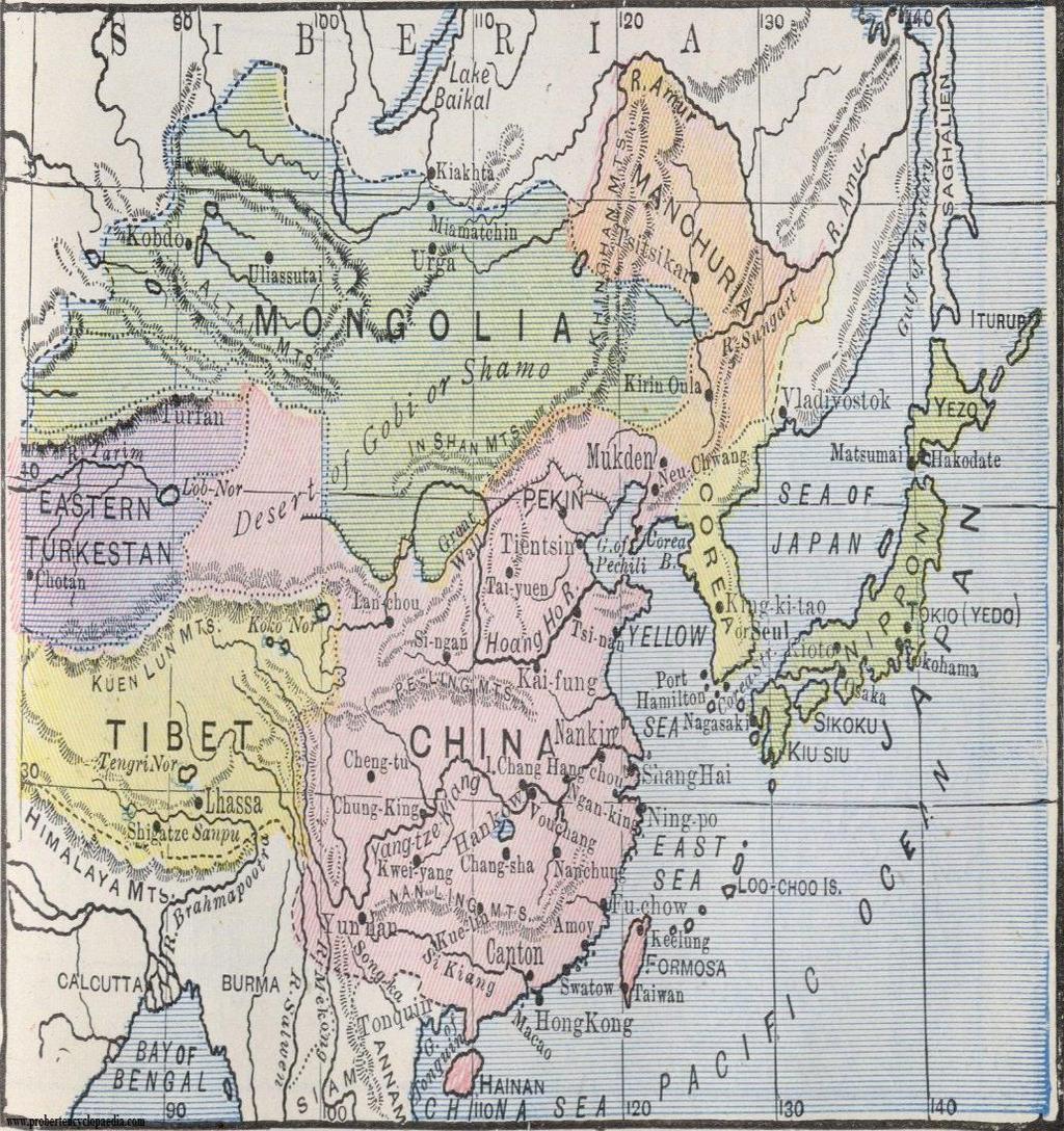 US Interests in China China had shown political and military weakness after being easily beaten in a war with Japan in 1894 and being bullied into