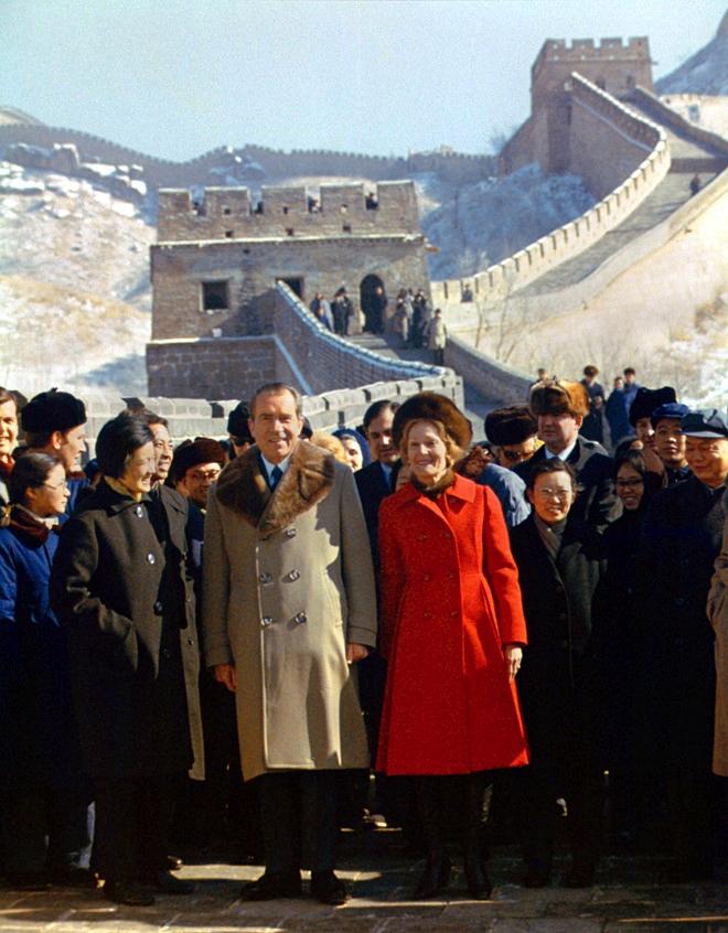 Caused USSR to worry about an alliance between U.S. and the PRC. (Why is Mrs. Nixon smiling, wearing a red coat, trying to blend in with a bunch of communists?