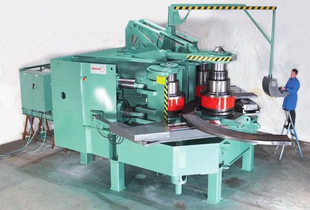 ROUNDO Wide range of Special Section Bending machines 4-R-6-S SR-2 These speciality machines are developed for spiral