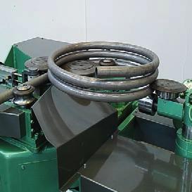In the 4-Roll section bending machine the sections are pinched between top and lower roll,which are also the driven rolls.