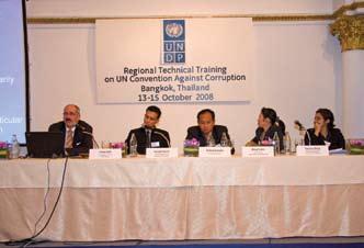 Country experiences in the Asia-Pacific region 35 Session 6 Anti-corruption programming for judicial and law enforcement reform (Incl.