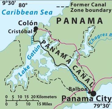 topography Territorially small, but global Trading entrepôt & ultramodern port facilities Panama