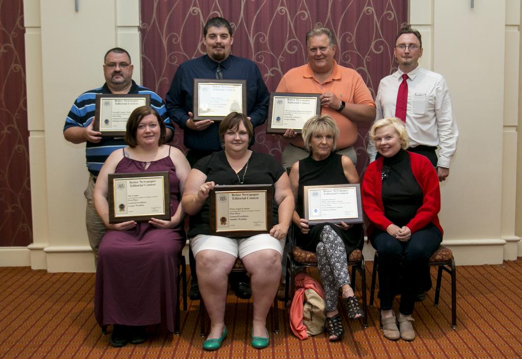 Newspapers recognized with General Excellence Awards This year s winners of the Better Newspaper Editorial Awards were presented at the Arkansas Press Association SuperConvention s luncheon on