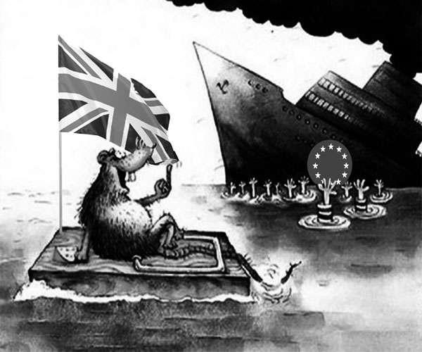 VARIATIONS ON BREXIT ARMENIA (distanced sarcasm and malicious) English rats were the first to abandon the sinking European