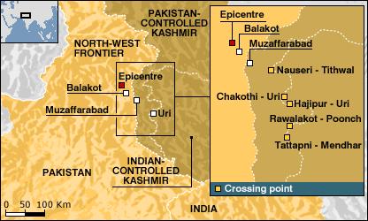 IPCS SPECIAL REPORT No 4, November 2005 Map showing areas of JeM training camps and points of infiltration ACTIVITIES More recently, Jaish operatives are believed to have been responsible for the