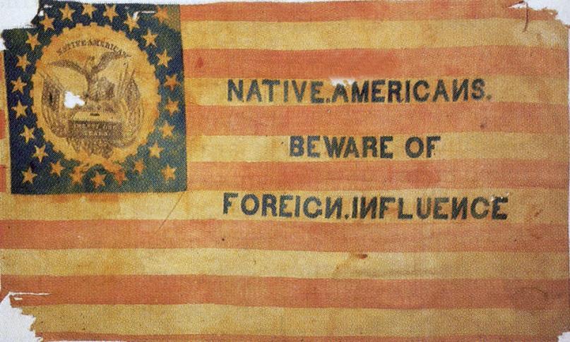 Reacting to Immigrants Nativists- United States born citizens who opposed immigration into the country.