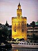 Practical arrangements The city of Seville Torre del Oro, Sevilla The city of Seville is located in the Southwest of Spain on the plain of the Guadalquivir river which crosses the city from the North