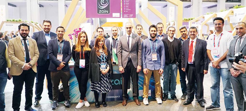 Zain selected eight Kuwaiti tech SMEs and traveled with them to MWC 2017, where it facilitated their showcasing of their innovations through participation in the 4YFN Startup Conference, which