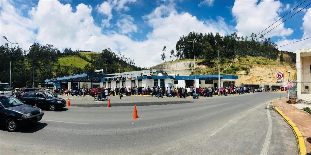 Colombia and Ecuador More than 56,000 Venezuelans crossed in January 2018