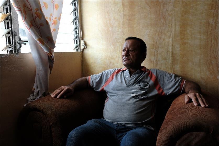 Jaramillo Hector sits in a corner of his small bedroom but would rather be working to restart his life Héctor is a 69 year old Venezuelan asylum-seeker who lives in Panama City with his wife Paula,