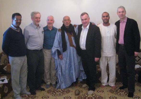 1130: Meeting with Sidi Mohamed Alwat, President of the Association Ibsar El Kheir for disabled people (pictured right), and with other members of the association.
